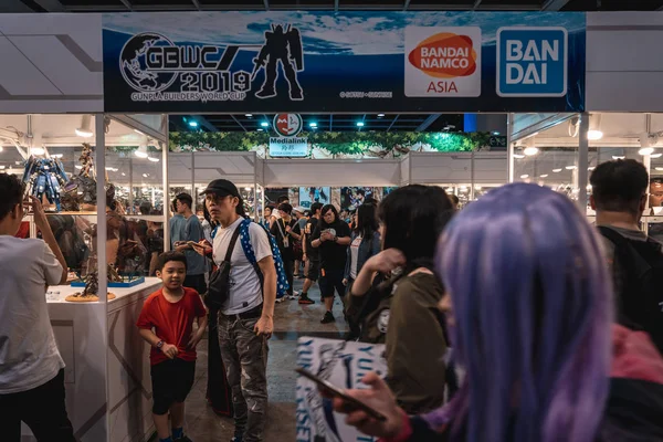 Гонконг Китай Июля 2019 Года Многие Посетители Ани Ком Игры — стоковое фото