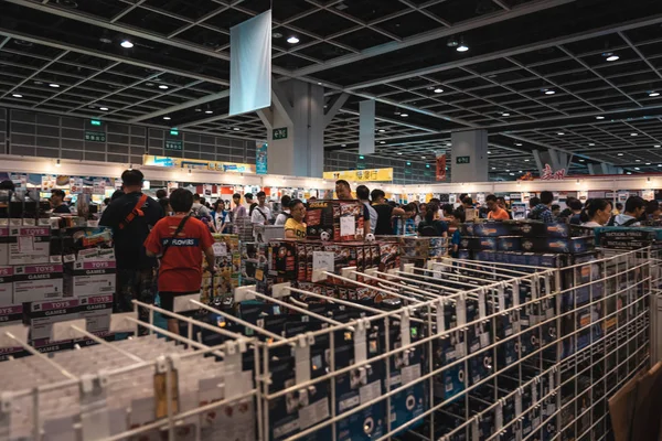 Hong Kong China Julho 2019 Muitos Visitantes Participam 21St Ani — Fotografia de Stock