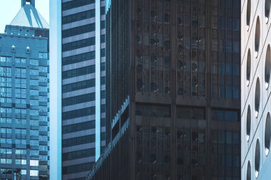 Modern ofis binası Hong Kong 'a yakın.