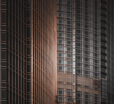 Hong Kong İş Binası kapatıldı; siyah ve altın rengi