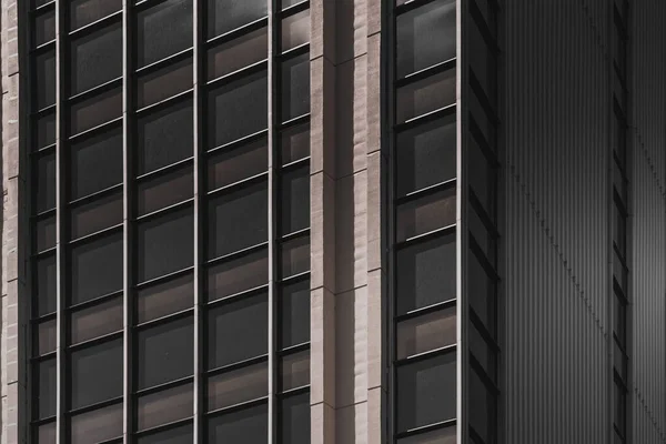 Здание Бизнес Центра Wellington Загорелось Черный Золотой Цвета — стоковое фото