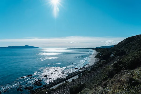 Nouvelle Zélande Wellington Paysage Arrière Plan Nature — Photo