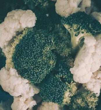 Taze Brokoli Kapanışı; Gıda Arkaplanı