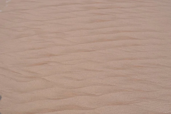 Abstract texture line Wave zand op het strand-natuur achtergrond — Stockfoto
