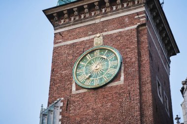 Wawel Kalesi Polonya Krakow gece gündüz                     