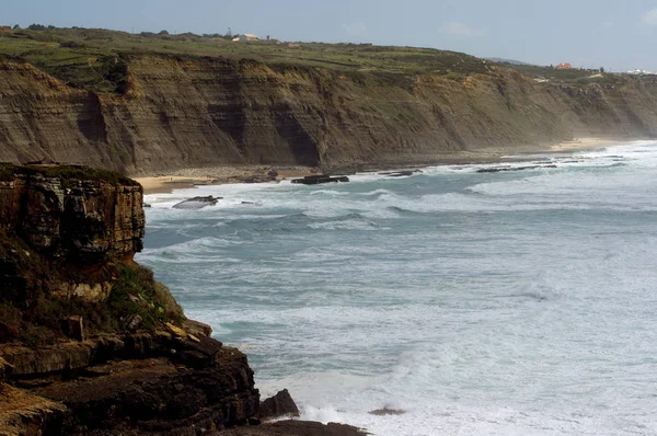 Ocean Mountains Beautiful Coast Portugal — Stock Photo, Image