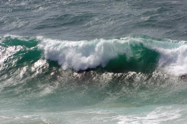 Ondas Oceánicas Hermosa Costa Portugal — Foto de Stock