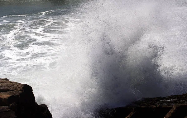 Ocean Waves Coast Portugal — Stock Photo, Image