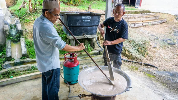 Kuala Pilah Malasia Junio 2020 Cocinar Tradicional Desierto Dulce Malasia — Foto de Stock
