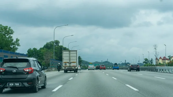 Selangor Malaysia Juni 2020 Blick Auf Die Highway Road Von — Stockfoto