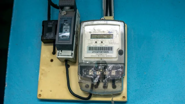 Bangi Malaysia July 2019 Μετρητής Στατικού Ηλεκτρισμού Μιας Φάσης Από — Φωτογραφία Αρχείου