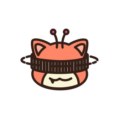 Kedi gibi canlı mercan ten rengine sahip bir uzaylı! Uyanık duruşu ve sevecen özellikleriyle reddedilemez bir şekilde kedi şeklindedir. Sevdiğimiz yerli arkadaşlarımızla bağdaştırılır. Ama dünya dışı varlıklarla da bağdaştırılabilir. Hassas 