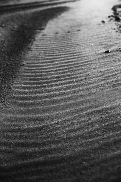 Песок. Дюны. Пустынный пейзаж. вид на пустыню сверху — стоковое фото