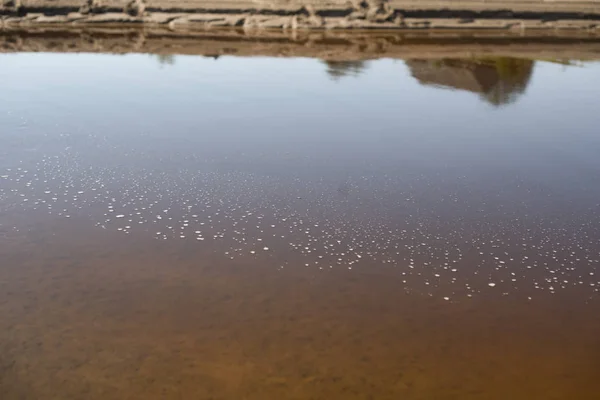 砂浜。海岸線 — ストック写真