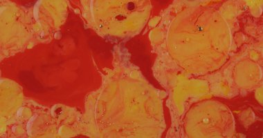 Soyut psychedelic arka plan. Çok renkli bir sıvıda mürekkep