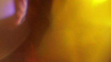 Light farklı olaylar ve projeler için 4K görüntü sızdırır. Lens parlamaları geçiş flaş bokeh örtüleri