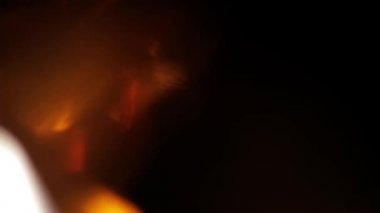 Light farklı olaylar ve projeler için 4K görüntü sızdırır. Lens parlamaları geçiş flaş bokeh örtüleri