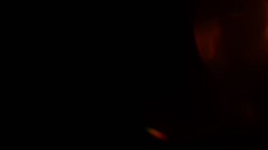 Light farklı olaylar ve projeler için 4K görüntü sızdırır. Lens parlamaları geçiş flaş bokeh örtüleri