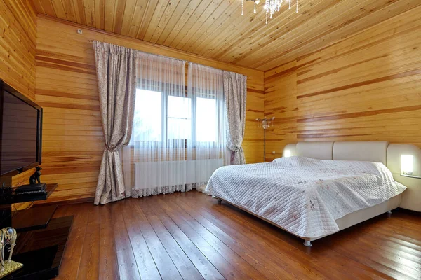 Stock image bedroom with a beautiful interior