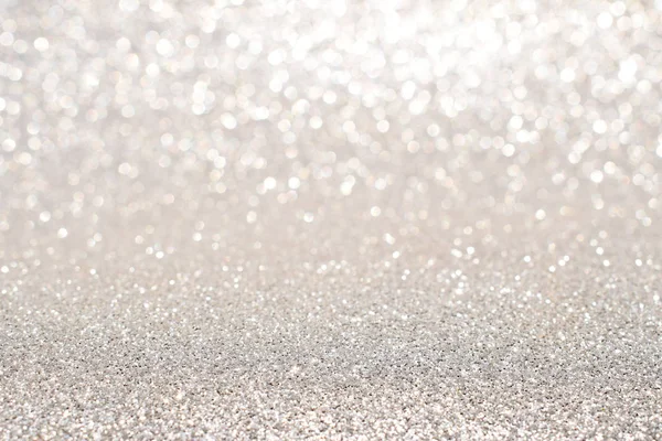 Sparkles Silver Glitter Abstract Background — Stock Photo, Image