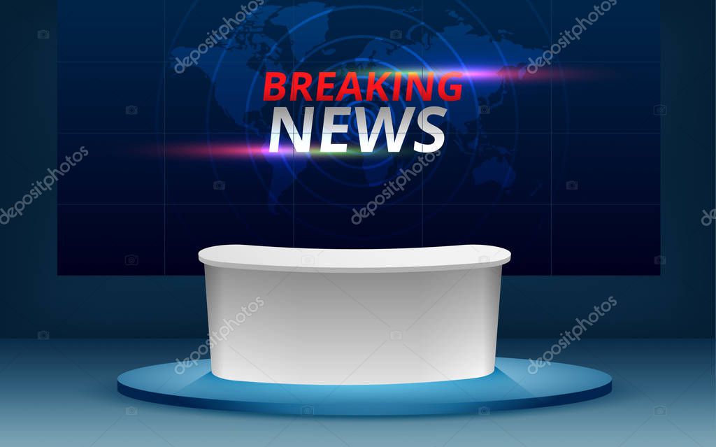 Table With Breaking News On Lcd Background In The News Studio Room Premium Vector In Adobe Illustrator Ai Ai Format Encapsulated Postscript Eps Eps Format Table With Breaking News On Lcd Background In The News Studio Room Premium Vector In Adobe Illustrator Ai Ai Format Encapsulated Postscript Eps Eps Format