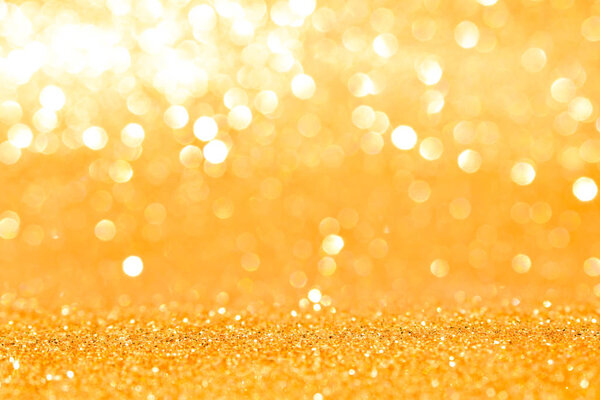 shining of golden glitter abstract background