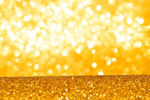 Shining Van Gouden Glitter Abstracte Achtergrond — Stockfoto