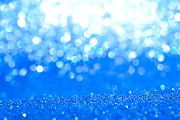shining of blue glitter abstarct background