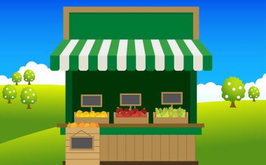  çiftçi pazarında taze meyve