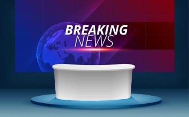 haber stüdyosunda lcd tv son dakika haberleri