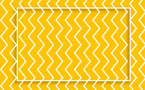 黄色の背景の用紙フレーム — ストックベクタ