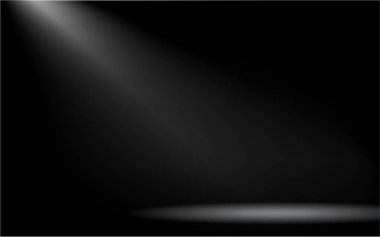 karanlık stüdyo odasında spot ışığı