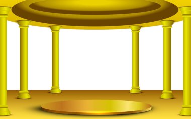 Altın Kubbe 'deki altın standı