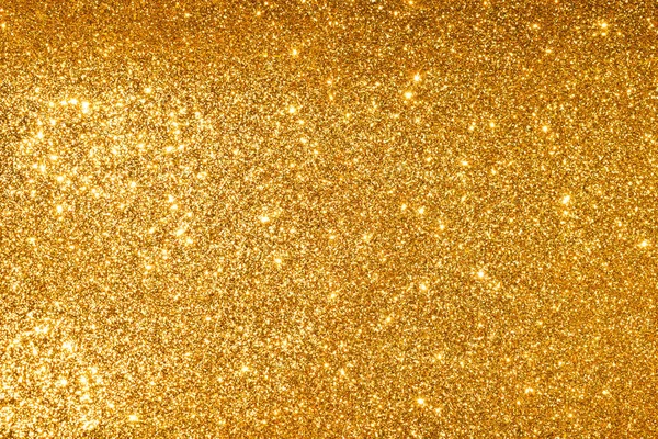 Funkeln Von Goldenem Glitzern Abstrakten Hintergrund — Stockfoto