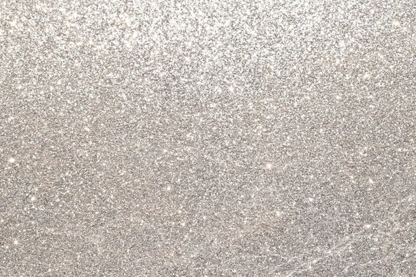 Silver Glitter Abstrakt Bakgrund — Stockfoto