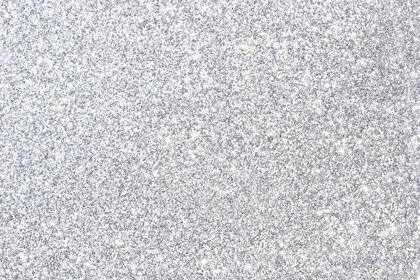 Silber Glitter Abstrakter Hintergrund — Stockfoto