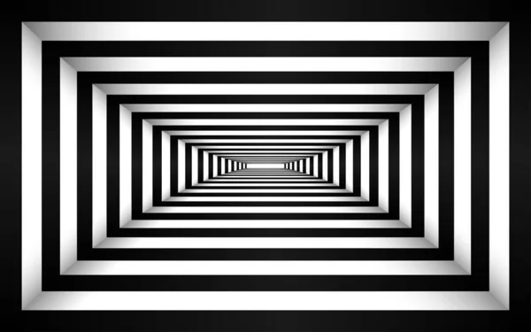 Fondo Textura Túnel Blanco Negro — Vector de stock