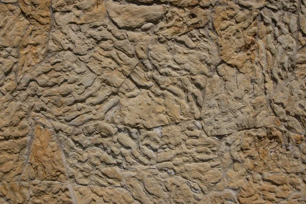 Wall Natural Stone Wild Stone — Stock Photo, Image