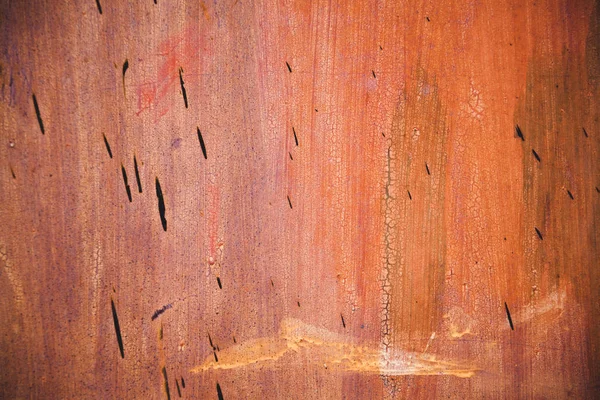 Iron surface with old paint — Stock Photo, Image