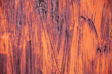 Eski boya ile demir yüzey