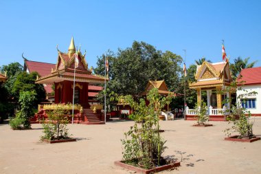 Journey to historic Cambodia clipart