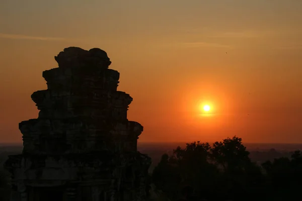 The famous Angkor Wat in Cambodia