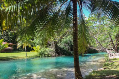 A caribbean dream - travel to Jamaica clipart
