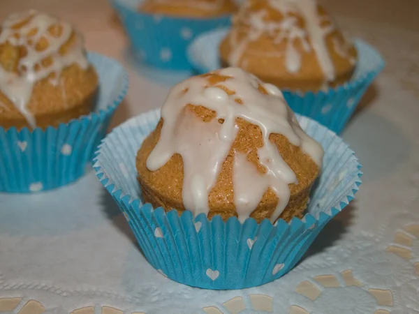 Mini Muffins Zelfgemaakt Zelfgebakken — Stockfoto
