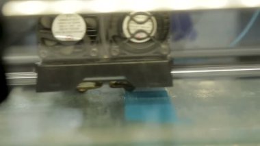 3D yazıcı ürün plastikten yapılan baskılar