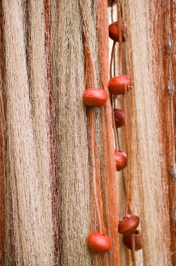 manzaralı balık ağı manzarası