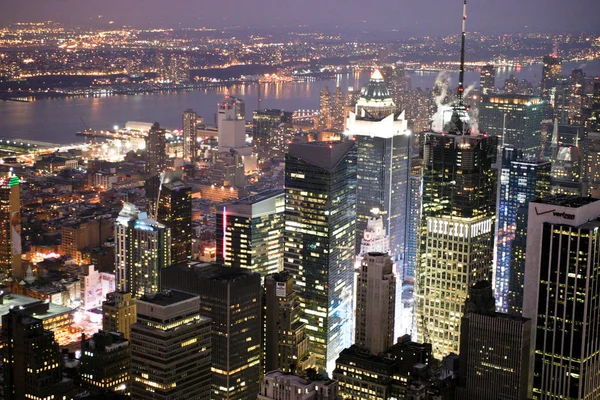 New York Panorama Empire State Building — Stock Photo, Image
