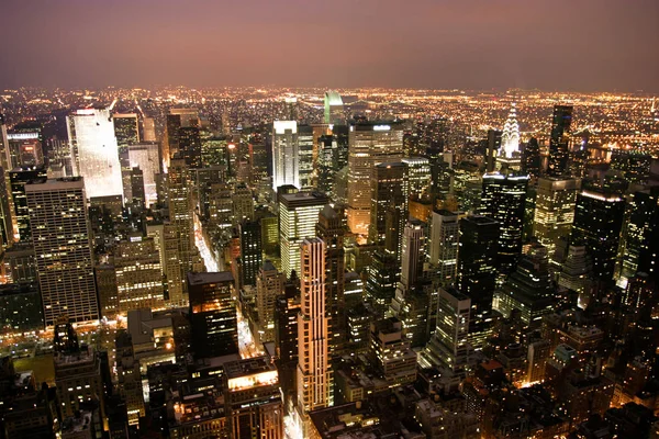 New York Panorama Van Het Empire State Building — Stockfoto