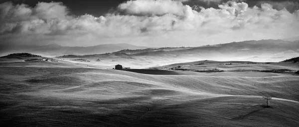 Increíble Vista Val Orcia Valdorcia Región Toscana Centro Italia —  Fotos de Stock