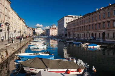 Büyük Kanal, Trieste, Friuli Venezia Giulia, İtalya